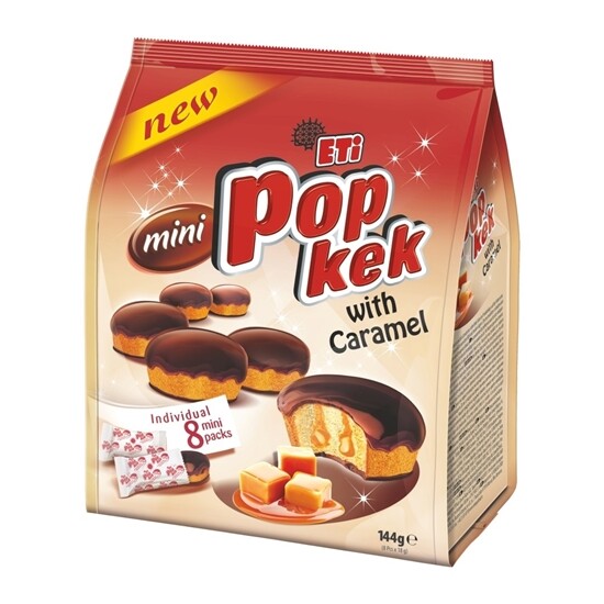 Eti Popkek Mini W.carame L 144Gr (1X10)