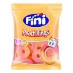 FINI SOUR PEACH RING 75G