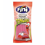 Fini Sour Strawberry Tongues 75G
