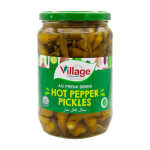 VILLAGE HOT PEPPER FRENK PICKLES 600G