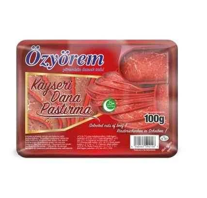 OZYOREM KAYSERI DANA PASTIRMA 100GR