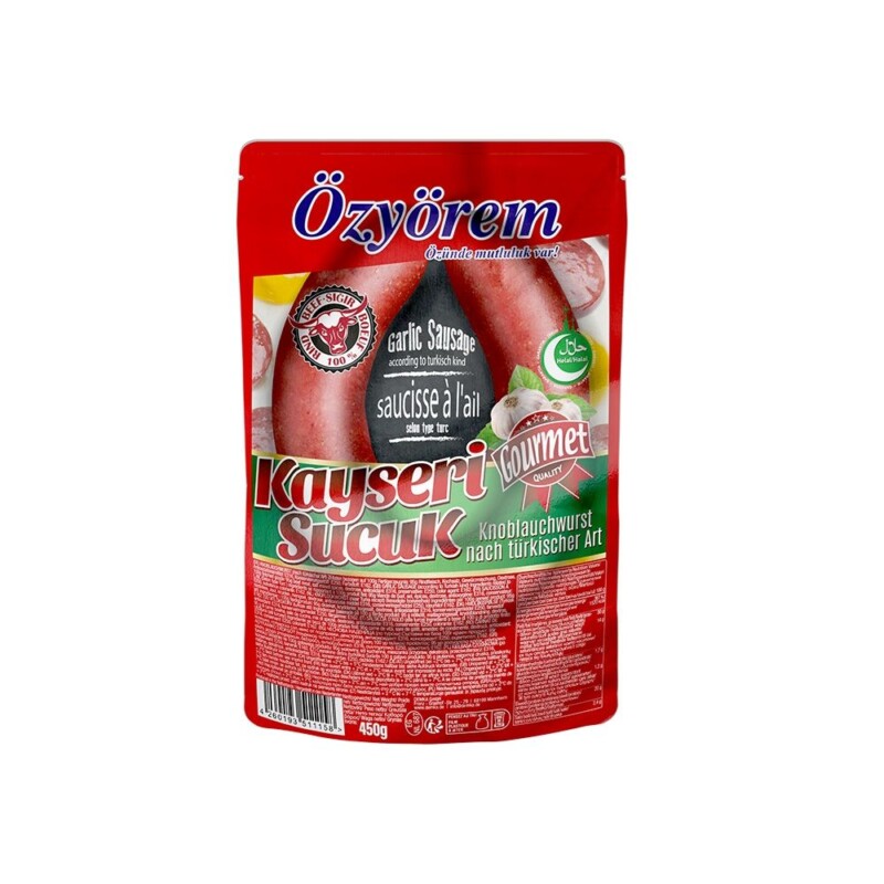 OZYOREM KAYSERI SUCUK 450GR