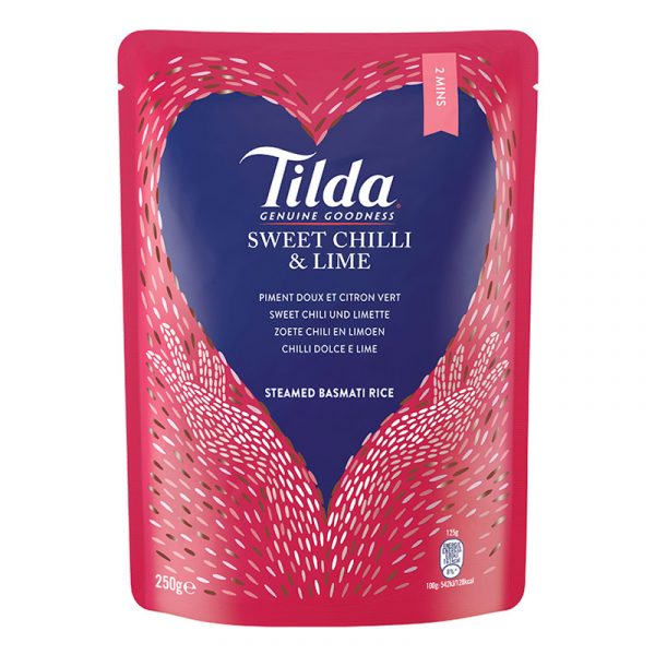 TILDA SWEET CHILLI & LIME 250G TILDA SWEET CHILLI & LIME 250G