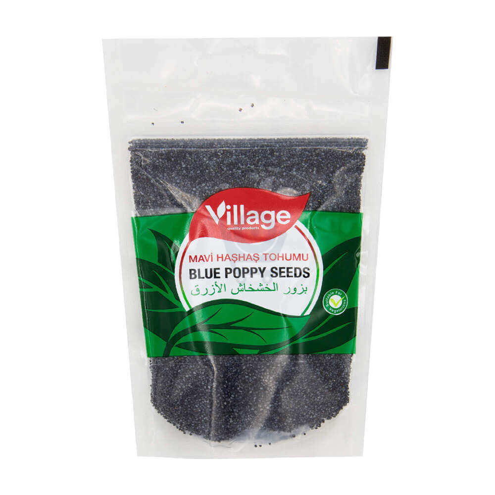 VILLAGE BLUE POPPY SEEDS 100G