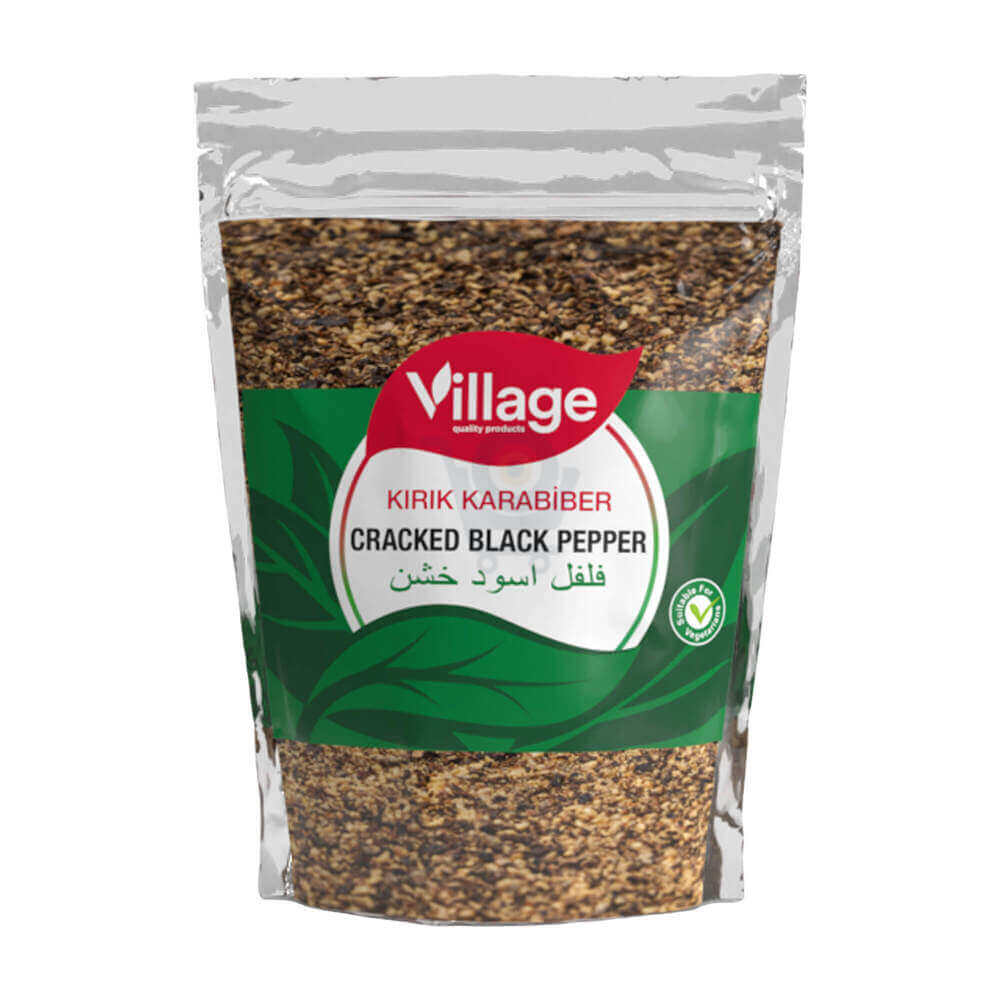 VILLAGE CRACKED BLACK PEPPER 100G