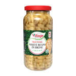 VILLAGE WHITE BEANS JAR 540GR