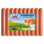 ZAAD BEEF FRANKFURTERS 400 GR