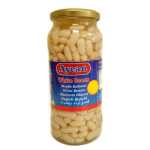 AYCAN TR BOILED WHITE BEANS JAR 540G