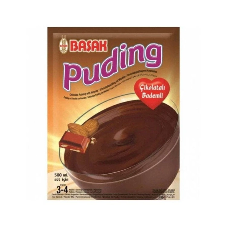 BASAK CHOC PUDDING WITH ALMONDS 130GR BASAK CHOC PUDDING WITH ALMONDS 130GR