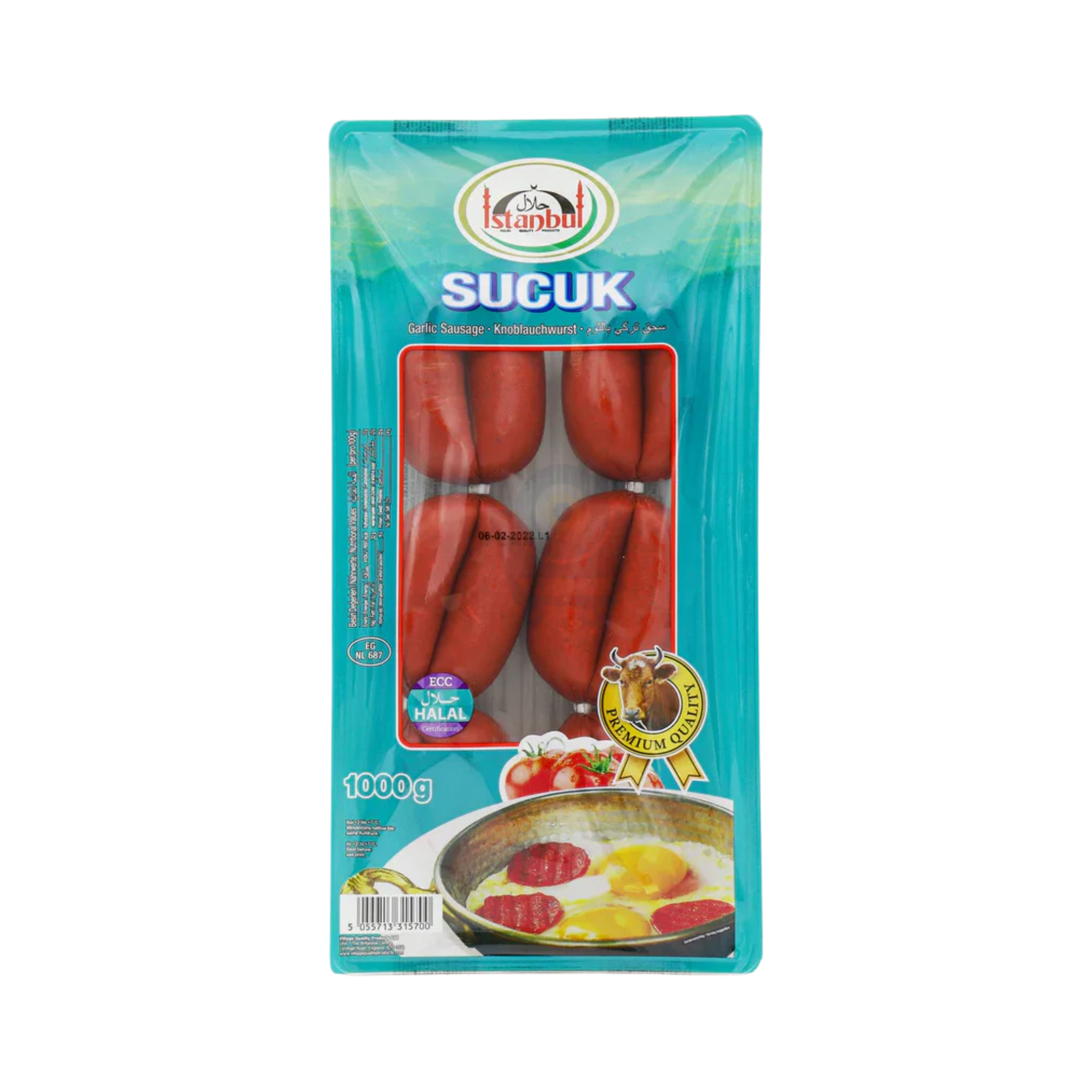 ISTANBUL PARMAK SUCUK 1KG