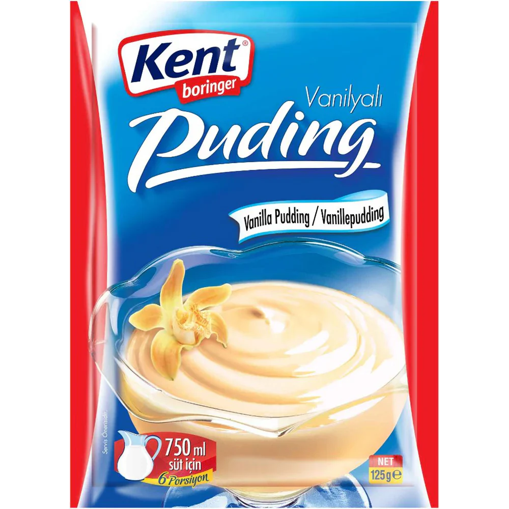 KENT VANILLA PUDDING 125G