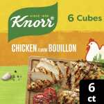 KNORR CHICKEN CUBES EACH