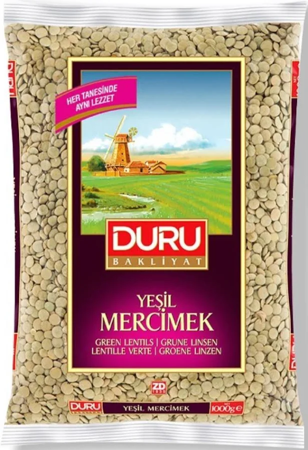 DURU GREEN LENTIL 2KG
