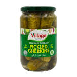 VILLAGE GHERKINS PICKLE 720CC