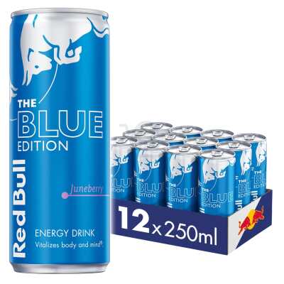 REDBULL JUNEBERRY BLUE 12X250ML