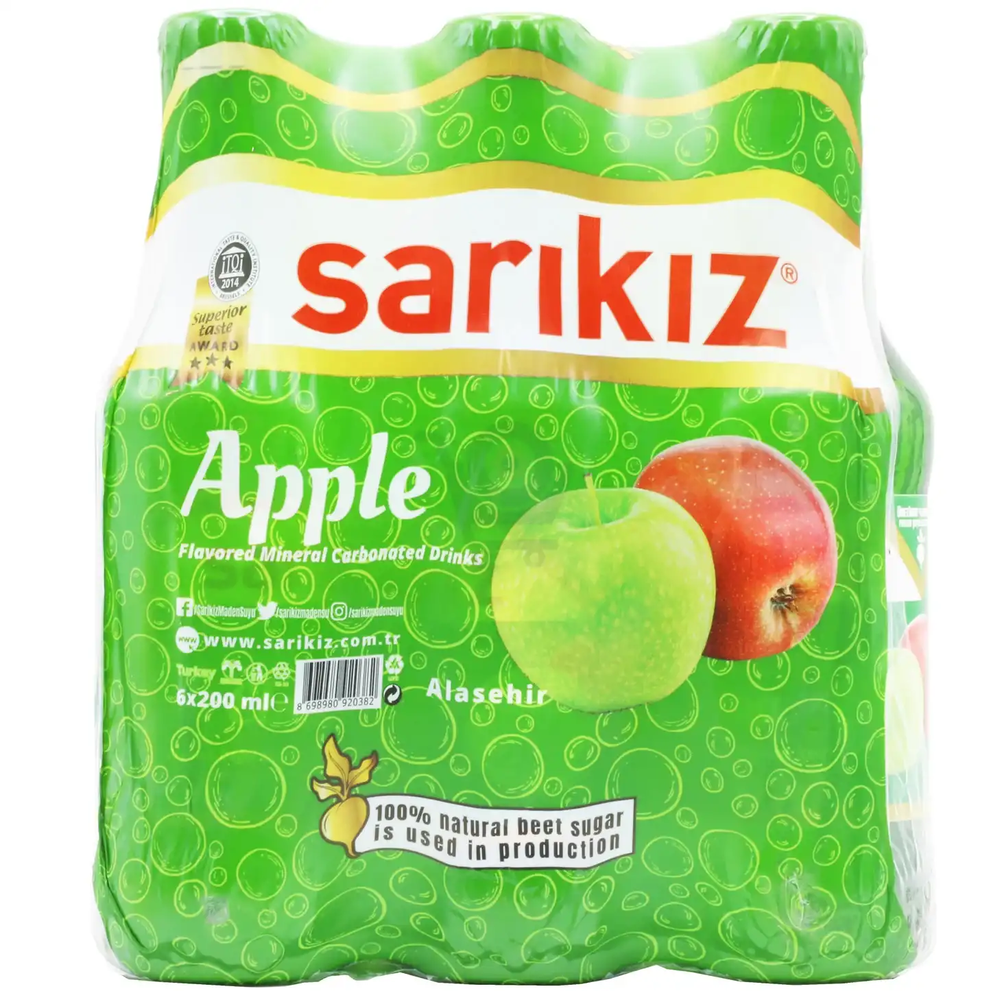 SARIKIZ APPLE SODA (6X200ML)