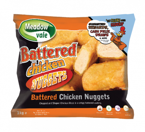Meadow Vale Battered Chicken Nuggets